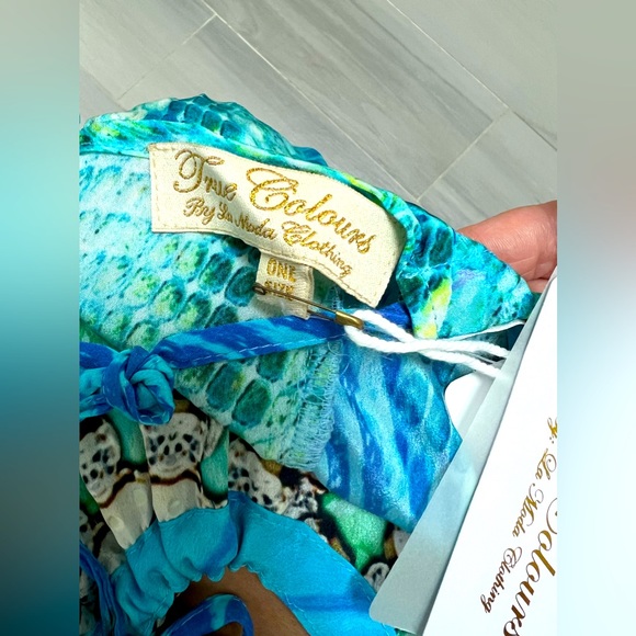 True Colors By La Moda Clothing Cleopatra Maxi Dress, NWT - Picture 2 of 5